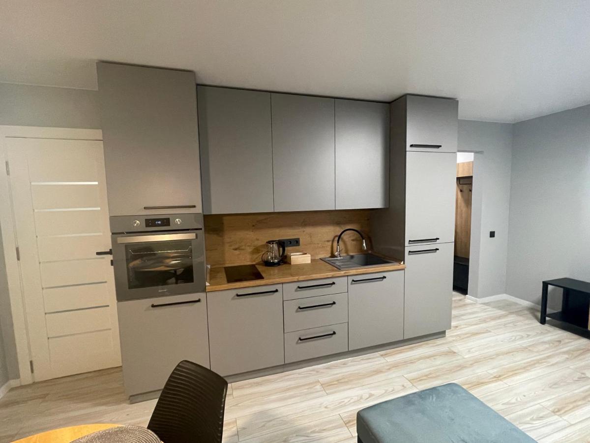 Mb Livinga Apartamentai Naftininku G Mažeikiai Kültér fotó